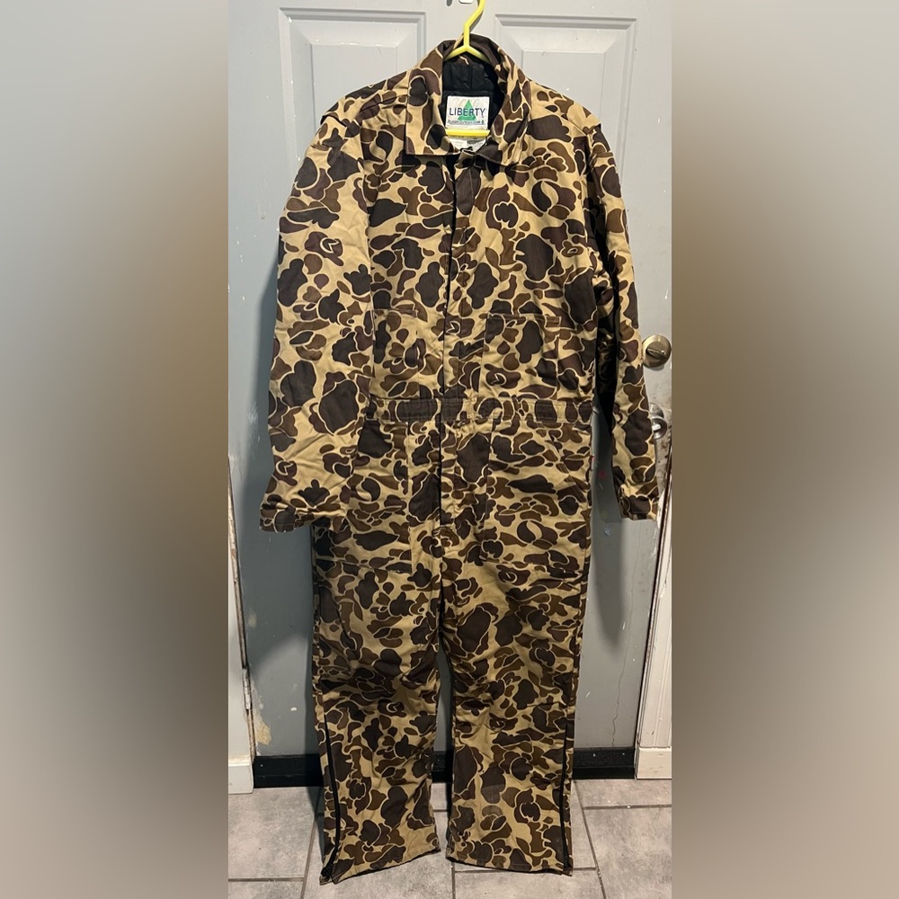Vintage Camouflage Overalls